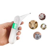 Veterinary Rectal Thermometer for Cattle Sheep Pig, Digital Electronic Veterinary Temperature Gun