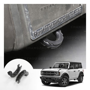 Accessoires d'extérieur de <span class=keywords><strong>voiture</strong></span> Protecteur d'attelage de <span class=keywords><strong>remorque</strong></span> en matériau TPE de haute qualité pour Ford Bronco 2/4 Door 2021 2022 2023 - Product Image 1