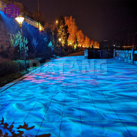 Lumière publicitaire LED extérieure étanche IP65, certification CE ROHS, projection dynamique d'ondes aquatiques, alliage d'aluminium