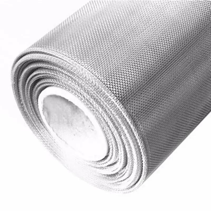 100 130 150 160 190 Micron 72 Micron Ultra Fine Plain Weave Stainless Steel Wire Mesh Net For Filter Screen
