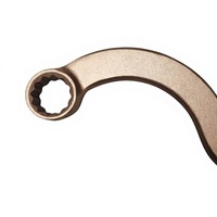 Clé à anneau à rayons en bronze d'aluminium non scintillante de qualité industrielle, 14 mm, certifiée OEM par Oak Brand, garantie 2 ans