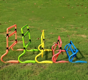 Équipement de course de football portable <span class=keywords><strong>Poteaux</strong></span> d'agilité de vitesse et obstacles Entraînement d'obstacles d'agilité fabriqués - Product Image 2