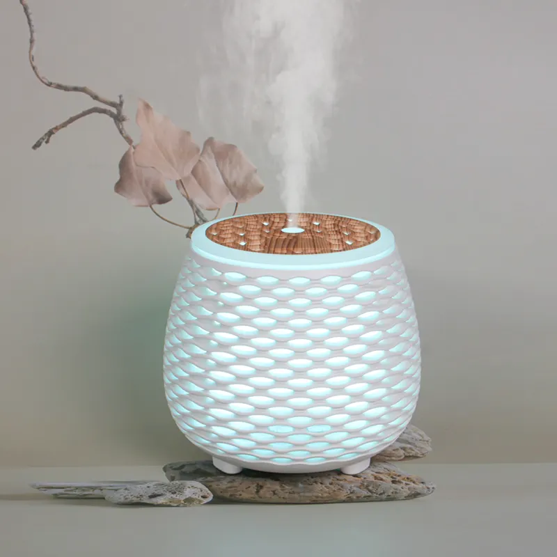 2024 Hotsell popular aromatherapy air humidifier LED USB Ultrasonic Essential Oil Aroma Diffuser