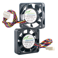 Ventilateur axial ACP4010-B5PWM ACP4010-12-PWM 4cm 40mm 40x40x10mm DC5V/12V 4 broches 9800 tr/min pour refroidissement du processeur Raspberry Pi