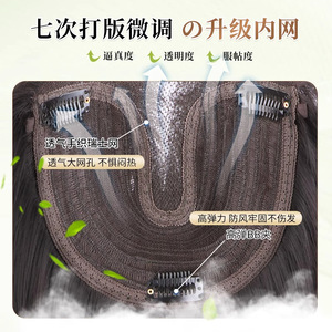 Otra peluca recta de 40 cm, semimanual, de longitud hasta la clavícula, para mujer - Product Image 5