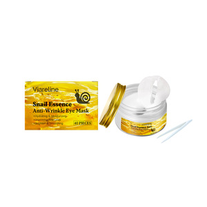 Masque pour les yeux à l'extrait d'escargot, nourrit et hydrate en douceur la peau autour des yeux, masque hydratant et élastique pour le soin des yeux - Product Image 1