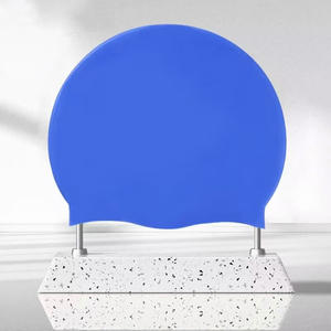 <span class=keywords><strong>Gorro</strong></span> de natación de látex de silicona para <span class=keywords><strong>piscina</strong></span> con logotipo personalizado para adultos - Product Image 2