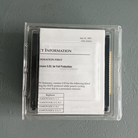 CPU modulaire 80386EX 25 MHz, mémoire utilisateur 32 Ko, 0,22 ms par 1K logique, 2048 E/S, surplus d'usine de marque originale IC693CPU350