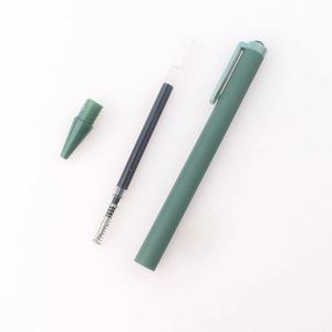 2022 Hot Promotion Custom Stationery Cute Maca Color Plastic Gel Ink <b>Pen</b> With Logo for Office Japan Korea Girls Gift - Product Image 6