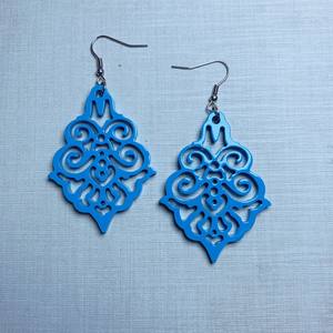 Healthy Wholesale Fashion Pendants & Charms Buffalo Horn Lacquer <b>Earrings</b> Craft Products in Bulk - Product Image 2