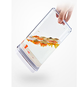 China Supply Airtight Pop Push Kitchen Cereal Contenedor de almacenamiento de alimentos secos. Caja hermética grande hermética para alimentos - Product Image 4