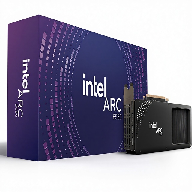 Arc B580 Limited Edition Graphics Card Retail Box