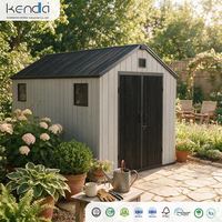 Abri de jardin Kenda APEX 8x16, robuste et résistant aux intempéries, pour l'extérieur, la cour, le patio, le jardin, les fournitures de jardinage