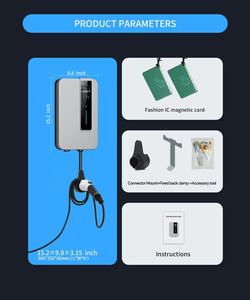 เครื่องชาร์จรถยน<span class=keywords><strong>ต</strong></span>์ไฟฟ้าแบบติดผนัง 7kW/9.6kW/11.5kW เฟสเดียว ได้รับการรับรองมาตรฐาน UL FCC SAE J1772 Type 1 - IP55  พร้อมระบบ RFID/WiFi สำหรับใช้ในบ้านและเชิงพาณิชย์ - Product Image 6