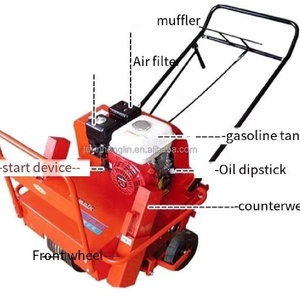 Sân tennis sân cỏ thông gió khoan lỗ đục lỗ máy tay bãi cỏ đấm máy - Product Image 4