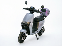 Moto électrique N9 1000W Streetbike à dégradé violet élégant, modèle 2026, avec coffre de rangement arrière – Meilleures ventes
