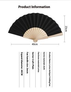 Mini éventail à main, grands éventails pour la danse, éventail de mariage - Product Image 6