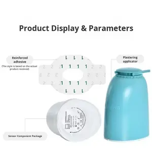 Misuratore di Glucosio Dinamico a Base di Silicio per Uso Transfrontaliero Senza Puntura del Dito Monitoraggio di 14 Giorni Trasmissione Dati in Tempo Reale per Uso Domestico - Product Image 5
