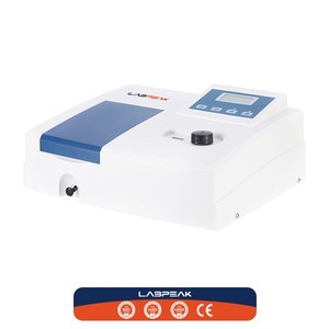 Espectrofotómetro UV-Vis de doble haz con registro de relación de intensidades LABPEAK, escaneo espectral de alta resolución, detección de picos y valles para laboratorio - Product Image 5