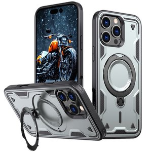 En choc 360 support magnétique rotatif pour iPhone étuis armure antichoc TPU PC en alliage de Zinc pour <span class=keywords><strong>Samsung</strong></span> pour Moto pour Google - Product Image 5