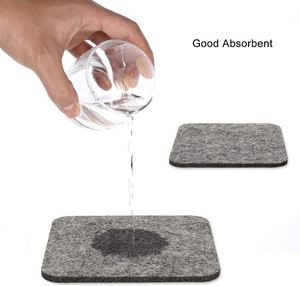 Nouveauté 2021, dessous-de-verre absorbant en feutre imprimé sur mesure pour boissons - Product Image 2