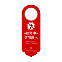 Cintre personnalisé en plastique PVC de haute qualité, découpé à l'emporte, impression de cintre rond en papier publicitaire
