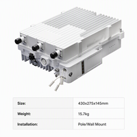 Estación Base Exterior GSM 900MHz 1800MHz Profesional, 2x20W de Alta Potencia, 5000 Erlangs de Tráfico para Operadores de Telecomunicaciones