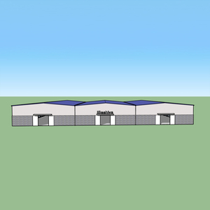 IBeehive - Almacén Modular Moderno de Estructura de Acero, 500 m2, Taller, Planta Industrial, Garantía de por Vida, <span class=keywords><strong>Tratamiento</strong></span> de Superficie Galvanizado en Caliente - Product Image 1