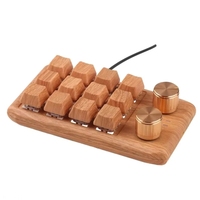Clavier de jeu à une main BSSY avec 12 touches programmables, 2 boutons, RGB, mini clavier mécanique compatible USB/Bluetooth