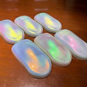 Polvo de Mica para Automóviles, Pigmento en Polvo de Grado Industrial, Pigmento Camaleón Holográfico para Pintura de Automóviles - Product Image 3