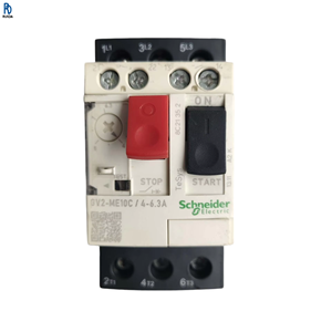 Protector de Motor GV2ME10C, Disyuntor de Circuito de Motor, Dispositivo de Sobrecarga, Disyuntor Térmico Magnético con Corriente de Disparo Ajustable - Product Image 1