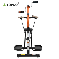 Vélo d'exercice portable mini TOPKO personnalisé, durable, pour usage domestique, entraînement des membres supérieurs/inférieurs, thérapie physique, récupération