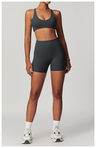 Conjunto Deportivo de 5 Piezas para Mujer, Ropa Deportiva para Gimnasio, Fitness, Talla Grande, Sujetador Deportivo, Pantalones Levanta Glúteos, Traje de Yoga Activo - Product Image 3