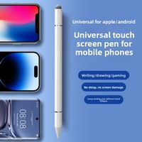 Stylet tactile magnétique en métal 3-en-1 Modèle Mps130B pour téléphones, tablettes, iPad Compatibilité universelle Android/iOS Capacitif