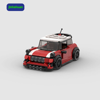 Jouet pour enfants, cadeau, plastique, construction, modèle de petite voiture, mini briques ABS, voitures pour garçons, jouets, utilisation décorative, ensembles de blocs de construction