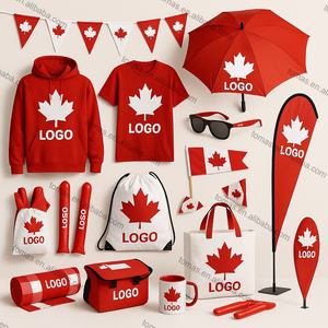 Best Value Can Day Promo Gift Set con Sudadera con capucha Bandera Taza Banner para Celebración Nacional Desfile y Fan Rally Obsequios - Product Image 1