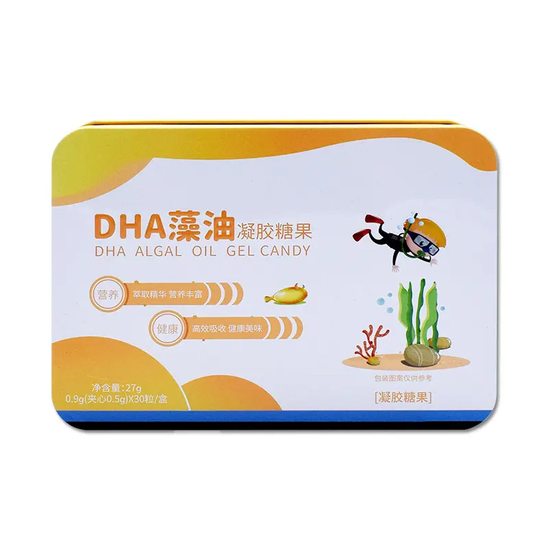 Fabrication de supplément végétalien Omega 3 EPA DHA huile d'algues Capsules souples