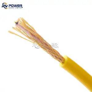 1 core Yellow single mode fiber optic cable Underwater Floating communication Cable Single Layer