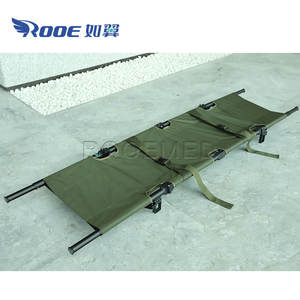 Camilla De Emergencia plegable de aleación de aluminio o fibra de carbono, EA-1D7, cuatro pliegues, en venta - Product Image 6