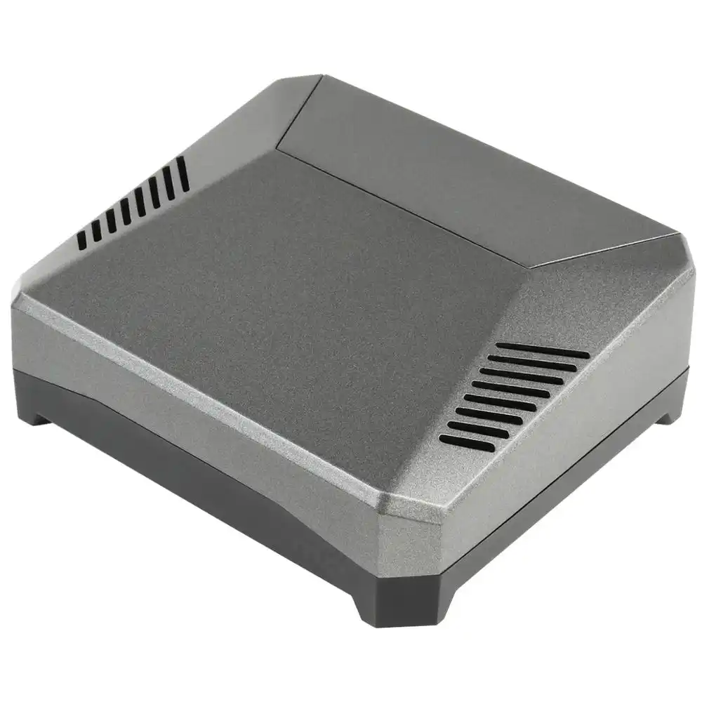Waveshare-funda de aluminio argón One M.2 para Raspberry Pi 4, con ranura de expansión M.2, refrigeración activa y pasiva