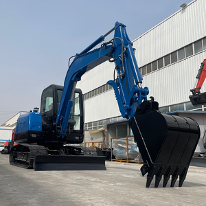 Excavatrice chinoise de 6 tonnes avec moteur Yanmar, grande cabine, pour la construction et l'agriculture - Product Image 2