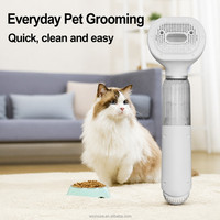 Aspirateur pour toilettage d'animaux à aspiration réglable, avec buse de séchage soufflante pour poils longs, pour petites et grandes races, prend en charge l'emballage personnalisé