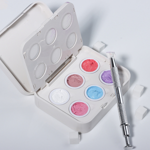 Kit de Uñas Profesional KINNCO, Diseño Francés, LED, Seguro, No Tóxico, <span class=keywords><strong>Gel</strong></span> de Esmalte en Crema, Efecto Ombre, Sin HEMA, Sin TPO - Product Image 2