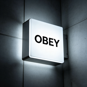 Rectangular <b>LED</b> <b>Light</b> <b>Box</b> Wall Mount Monochrome Aluminum Frame High Brightness Dimming Control for Illuminated Signs - Product Image 3