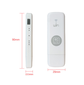 고속 150Mbps 무선 모바일 핫스팟 4G 동글 4G LTE <span class=keywords><strong>WiFi</strong></span> 라우터와 SIM 카드 슬롯 <span class=keywords><strong>USB</strong></span> 모뎀 - Product Image 3