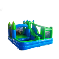 Château gonflable pour enfants, petit toboggan aquatique pour enfants, petit château de piscine pour enfants, château pour la maison