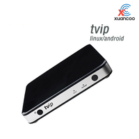 Boîtier TV 4K Linux Android Amlogic S905x Quad Core TVIP 605 avec 1 an de garantie