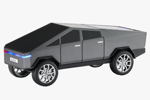 Loa xe hơi Cybertruck 15W WS-580, loa mini không dây cổ điển, tích hợp đèn RGB, cổng USB Type-C, dành cho xe Tesla, sử dụng ngoài trời, pin 1200mah - Product Image 3