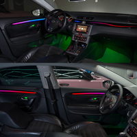Kit complet de mise à niveau de l'éclairage ambiant LED intérieur de voiture Symphony pour Volkswagen CC 2013-2018, accessoires de décoration en bande