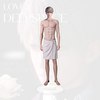 Figurine de bureau Love and Deepspace : Xavier, Zayne, Rafayel, Sylus – Modèle en acrylique, accessoires décoratifs, collection de cadeaux
